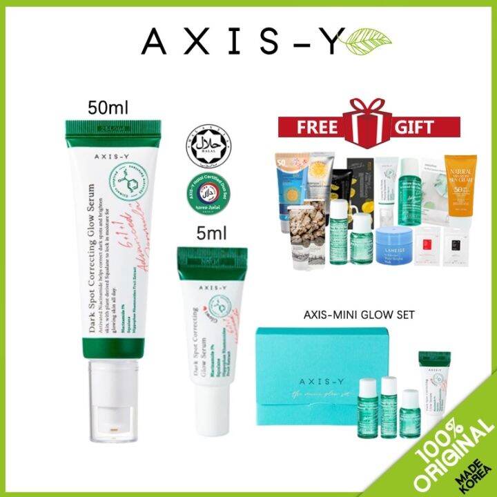 Axis Y Dark Spot Correcting Glow Serum Muka Brightening Acne Scars Axis ...