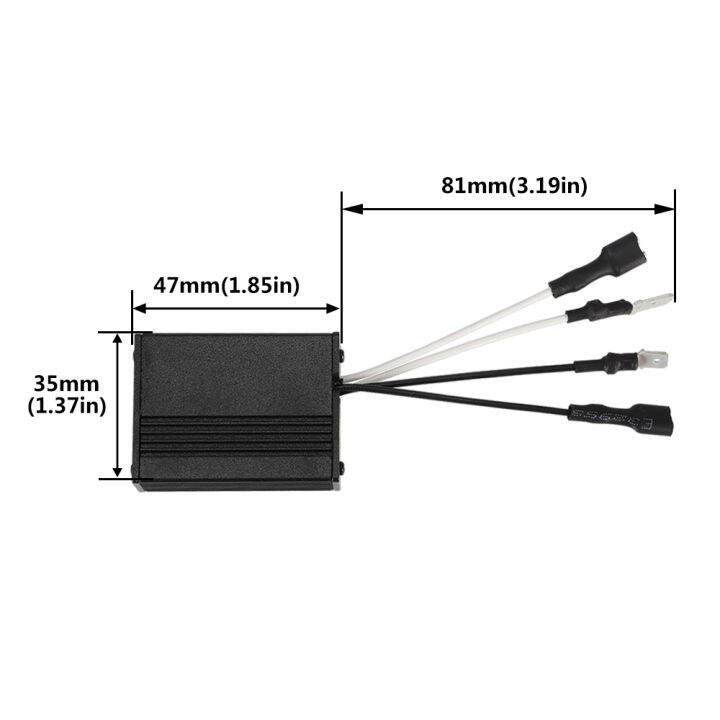 ตัวถอดรหัสไฟหน้ารถมอเตอร์ไซค์แบบ-led-แบบ-h1-h3-h7ตัวต้านทานแบบไม่มี-headlight-warning-ไฟหน้ารถมอเตอร์ไซค์แบบ-led-ตัวต้านทานแบบ-canbus-ป้องกันการสั่นไหวเครื่องถอดรหัสหลอดไฟหน้า