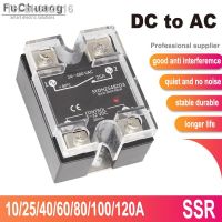 ﹊○☂ Longer Life SSR-10DA 25A 40A 60A 80A 100A 120A Zero crossing DC/AC 24-480VAC Solid state relays Module for Relay Protection