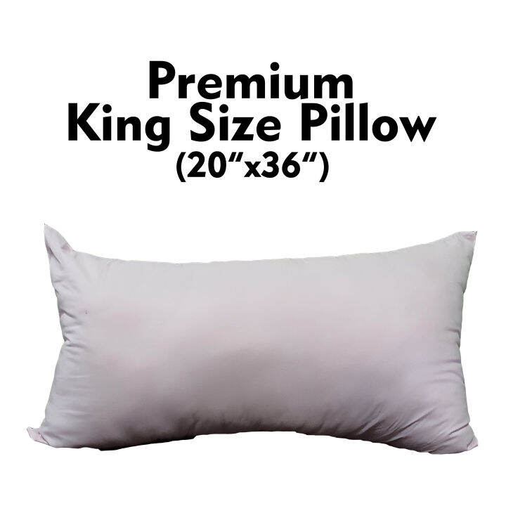 20"x36" (Premium King Size Pillow) Lazada PH