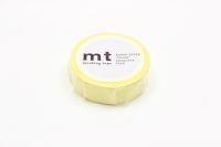 mt masking tape pastel lemon (MT01P353) / เทปตกแต่งวาชิ สี pastel lemon แบรนด์ mt masking tape ประเทศญี่ปุ่น