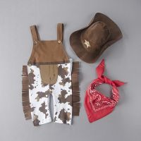 Umorden Cowboy Cow Boy Costume Rompers For Baby Boys Toddler Infant Halloween Christmas Birthday Party Cosplay Fancy Dress