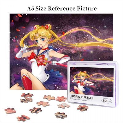 Sailor Moon (11) Wooden Jigsaw Puzzle 500 Pieces Educational Toy Painting Art Decor Decompression toys 500pcs