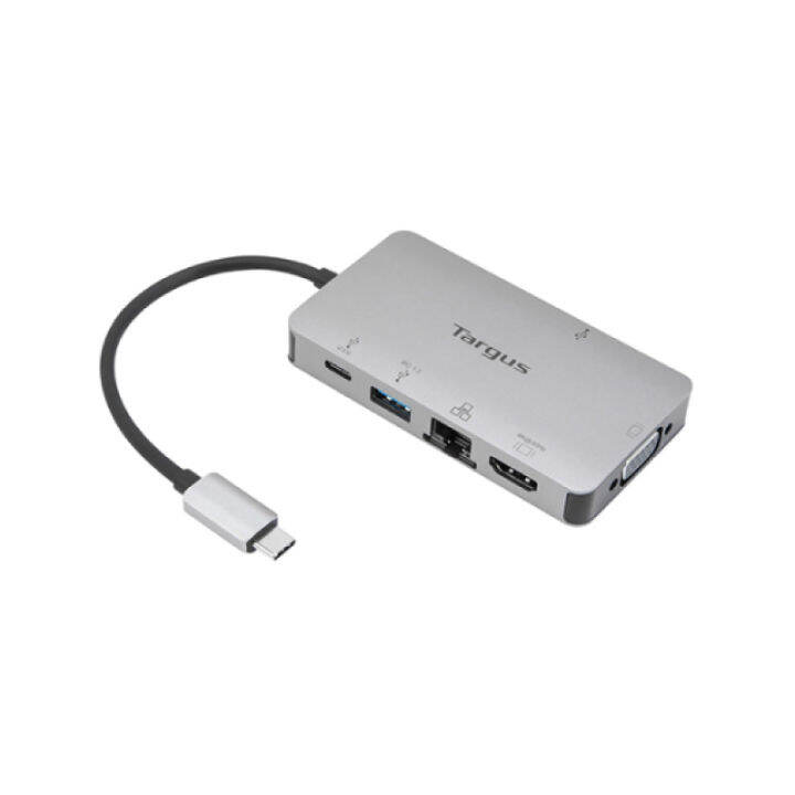 targus-dock419-usb-c-dp-alt-mode-single-video-4k-hdmi-vga-docking-station-with-100w-pd-pass-thru-ฮับอะแดปเตอร์แปลงสัญญาณ-ของแท้-รับประกันศูนย์ไทย-3ปี