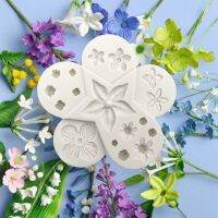 【lz】◆◑  Silicone Flower Shape Mold para Fondant Cake Sugarpaste Doces Chocolate Ferramentas de Cozinha Argila Artesanal Gumpaste Decoração Ultimate