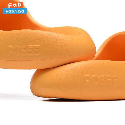 Posee 🔥พร้อมส่ง1-2วันถึง🔥  รองเท้าแตะ รองเท้านิ่มเหมือนเหยียบขี้ รองเท้าแตะลำลอง