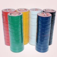 10pcs/lot electrical tape PVC abrasion resistant flame retardant lead-free electrical insulation adhesive tape waterproof Adhesives  Tape