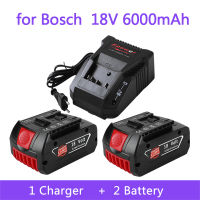 NEW 18V Battery 6.0Ah for Electric Drill 18V Rechargeable Li-ion Battery BAT609, BAT609G, BAT618, BAT618G, BAT614 +