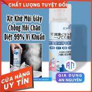 Chai xịt giày khử mùi chống hôi chân giày dép Nano Bạc