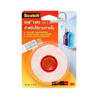 [คุ้มค่าราคา!] เทปกาวสองหน้าแรงยึดติดสูง SCOTCH รุ่น XN002027854 ขนาด 18 มม. x 1 เมตร สีเทา