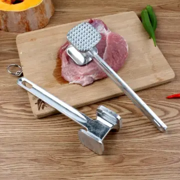 1pc Stainless Steel Meat Tenderizer Needle, Minimalist Spiked Decor  Household Meat Hammer For Kitchen