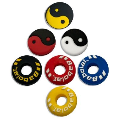 ▼■✻ Retail New Tennis Racket Vibration Dampeners Silicone Anti-Vibration Tennis Shockproof Absorber Smile Face Shock Pad Accessories