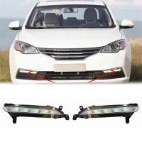 THLS5Z 1Pair Car Front DRL Fog Light for SAIC ROEWE MG 360 Auto Driving Lamp Daytime Running Light Bumper Lamp