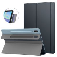 Case For Samsung Galaxy Tab S6,Ultra Thin Magnetic Stand Cover With Pencil Holder For Galaxy Tab S6 Anti-Fall Smart Case