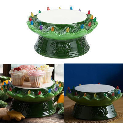 Christmas Tree Bowl Rack Christmas Food Fruits Cakes Candy Snack Stand Resin Crafts Party Coffee Store Desktop New Year Decor