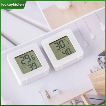 Room Thermometer Indoor Wall Mounted Thermometer Temperature Gauge Meter