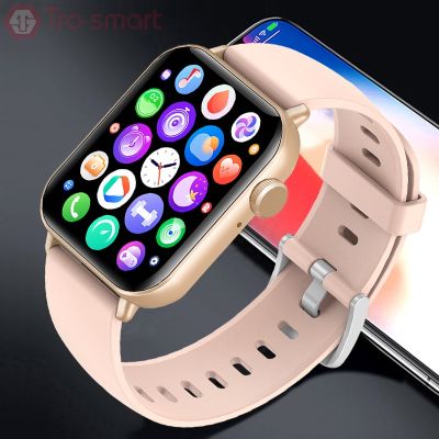 ZZOOI New 2023 Smart Watch Women Men Smartwatch Dial Call BT Music Smart Clock For Android IOS Fitness Tracker Trosmart Brand G89