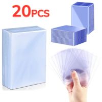 20PCS Transparent Game Card Sleeves Clear Gaming Trading Card Collect Protector Dustproof Cards Protective Cover Case