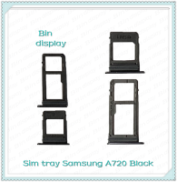 SIM Samsung A7 2017/A720 อะไหล่ถาดซิม ถาดใส่ซิม Sim Tray (ได้1ชิ้นค่ะ) อะไหล่มือถือ คุณภาพดี Bin Display