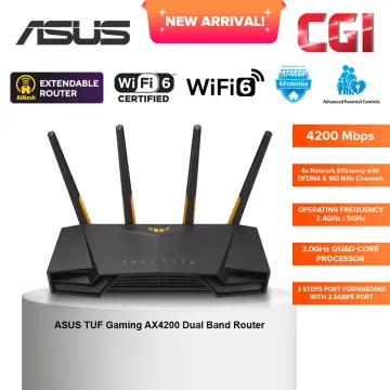 ASUS TUF GAMING Pro AX4200Q Gigabit WiFi 6 2.4G 5G Wireless Router 4200Mbps