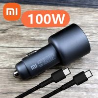 【Extraordinary Products】✁ที่ชาร์จแบตในรถ Xiaomi Mi ของแท้สายเคเบิลชนิดอะแดปเตอร์ Usb คู่ค่าเทอร์โบ100W ชนิด C สำหรับ Mi 11T 12 Pro 11 Ultra 12X Redmi Note