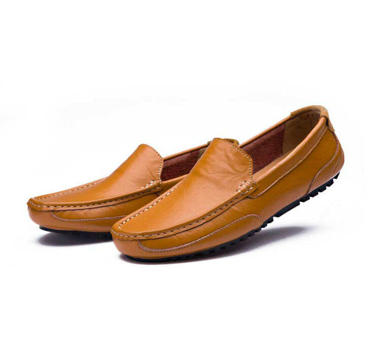 lazy-shoes-men-genuine-cow-leather-shoes-loafers-casual-shoes-driving-shoes-slip-on-flat-loafer-shoes-soft-sole-for-comfort-four-seasons-shoes