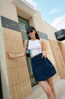 Herspective Summer Skirt ( พร้อมส่ง S-L)