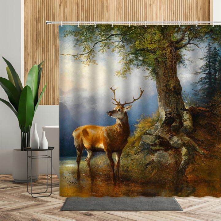 cw-scenery-shower-curtain-landscape-room-wall-curtains