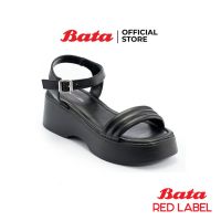 BATA บาจา Red Label  รองเท้าส้นสูง รองเท้ามีส้น รองเท้าเสริมส้น  รองเท้าส้นสูงแบบสวม รองเท้าส้นสูงรัดส้น สูง 2.5 นิ้ว รุ่น AMY AND LEE รหัส 7606248