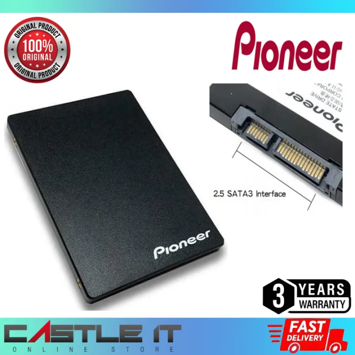 PIONEER SSD Internal SATA APS-SL3N 120GB 256GB (APS-SL3N-120) (APS-SL3N ...