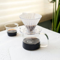 Kalita Jug Server Glass Coffeemaker Teapot without Lid Heat-resistant Glass 400500 ML Mug