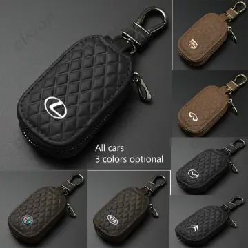 Auto Key Bag Wallet Case Car Key Holder for Car Leather Key Cover Bag