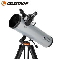 Celestron DX130AZ นักสำรวจสตาร์เซ้นส์มืออาชีพ130มม. F/ 5 AZ สมาร์ทโฟนกล้องโทรทรรศน์ดาราศาสตร์สะท้อนแสงแบบนิวโตเนีย