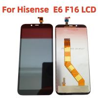 สำหรับ Hisense E6 F16โทรศัพท์มือถือหน้าจอ Lcd โมดูลหน้าจอสัมผัสเปลี่ยนภายในและภายนอกหน้าจอที่มีกรอบ