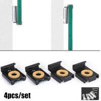 [COD]Frameless Bathroom Mirror Glass Wall Mounting Fixing-Kit Hardware And-Screws