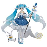 Virtual Singer Miku Super Movable 10Th Anniversary Figma054 Snow Hatsune Figure D49 【AUG】