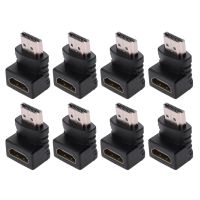 HDMI-compatible Male to HDMI-compatible Female Adapter Converter Extender 90 Degree Angle for PS4 PC Adapters