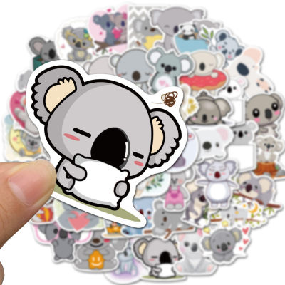 50 Pcs/set Scrapbooking Diy Luggage Cup Sticker Koala Stickers Luggage Sticker Cartoon Sticker Notebook Sticker