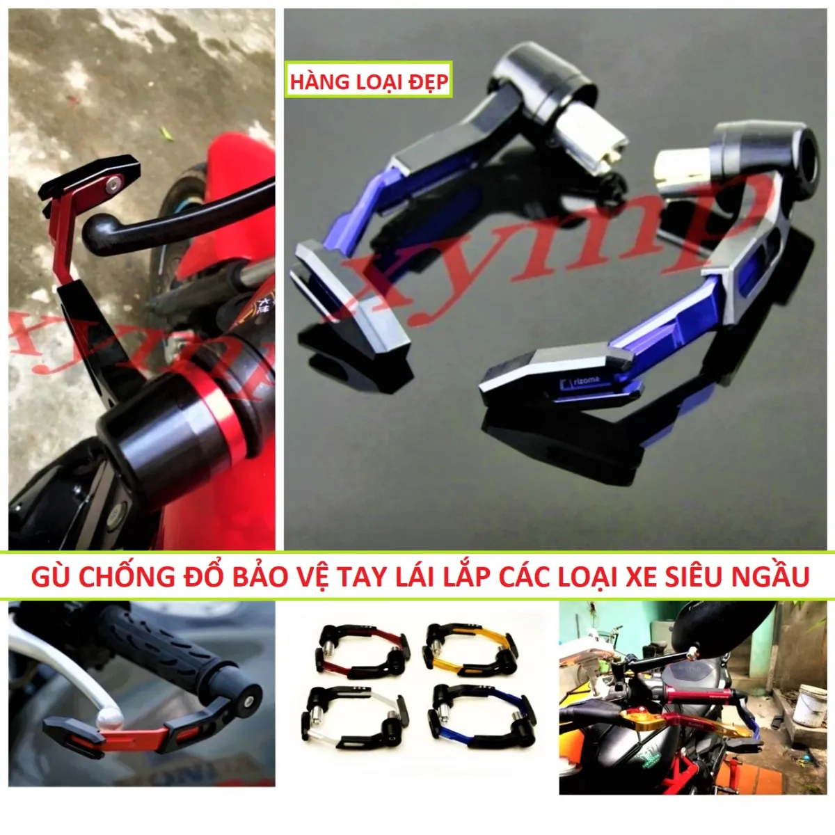 Gù Chống Đổ Tay Lái Bảo Vệ Tay Thắng Côn Xe Máy Kiểu Thể Thao Lắp Các Loại Xe, Đồ Chơi Xe Máy | Lazada.Vn
