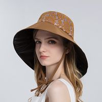 HOT★Fishermans Hat Female Summer Cross Border Lace Bonnet Sun Hat Female Sun Shield Face Mask Versatile Fashion Sun Shade Hat