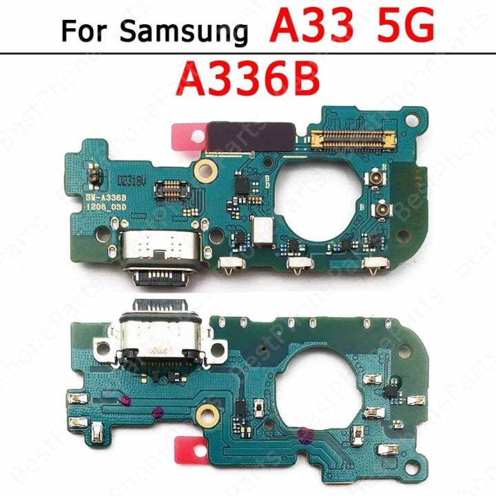 บอร์ดชาร์จเดิมสําหรับ-samsung-galaxy-a13-a23-a33-a53-a73-5g-a03-core-a03s-ขั้วต่อ-usb-แท่นชาร์จแผ่นแท่น-pcb