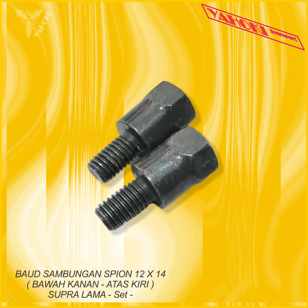 Baud Sambungan Spion 12 X 14 ( Bawah Kanan - Atas Kiri ) Supra Lama ...