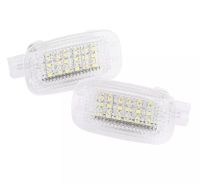 2x ไฟ LED ประตูสำหรับ Mercedes Benz W204 W212