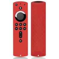 เคสป้องกันรีโมทคอนโทรล4K สำหรับ Amazon Fire ทีวีสติ๊กซิลิโคนกระเป๋ากล้องสำรองขนาด5.6นิ้วกันกระแทกกันลื่น