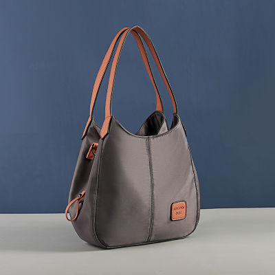 Large Capacity Shoulder Bag Women Casual Nylon Handbag Shopping Lady Handle Bag Fashion Crossbody Bag Waterproof Pouch Femme sac