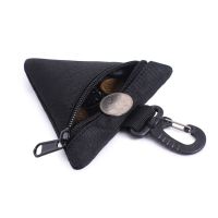 ：&amp;gt;?": Outdoor Triangle Waist Bag Tactical Coin Purse Military Tactical Hanging Buckle Running Portable EDC Tool Storage Handheld Bag