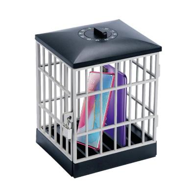 Sturdy Cell Phone Block Portable Mobile Phone Storage Box Phone Lock-Up Jail to Keep You Away from Your Cell Phones for Classroom Home Table and Office benchmark