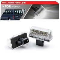 2x Fits For Ford Transit MK5 MK6 MK7 1985 2013 Connect 2002 2013 SMD Canbus White Led License Plate Lights OEM:4388111