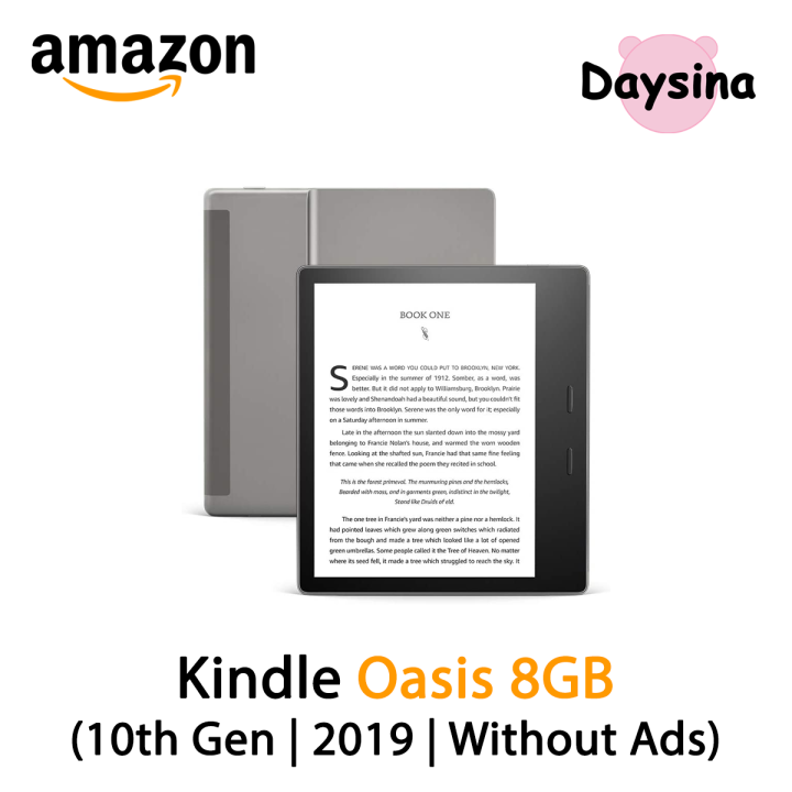 Amazon Kindle Oasis ( 10th Generation 2019 release ) (8 GB), Graphite