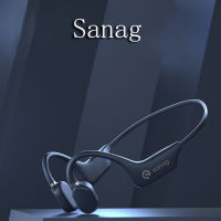 【ผลิตภัณฑ์ใหม่】SANAG A5X หูฟังตัวนํากระดูกแท้ เปิดหูฟังกีฬาไร้สายบลูทูธแบบเปิดหู หูฟังกันน้ํา 3D สเตอริโอ